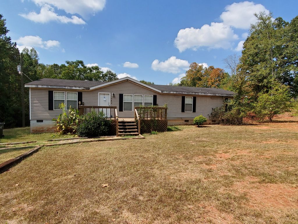 TRICE CEMETARY RD 85,000 4BDR 2BTH Mobile Home Thomaston GA